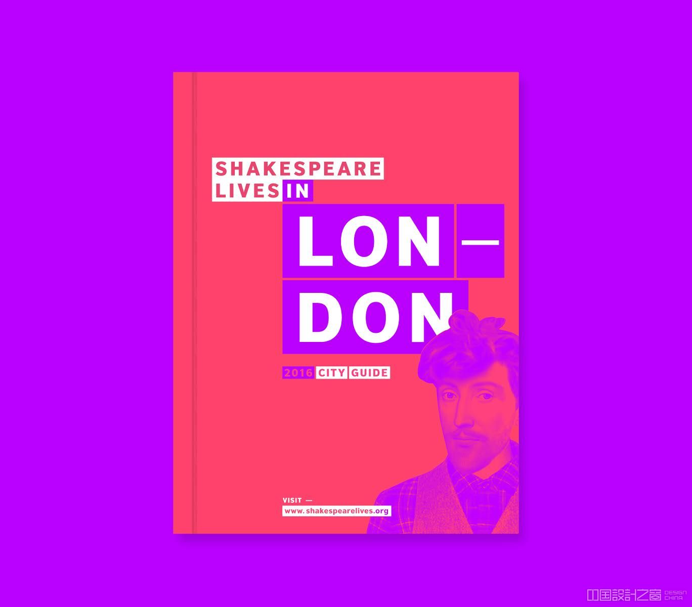 Shakespeare Lives identity design