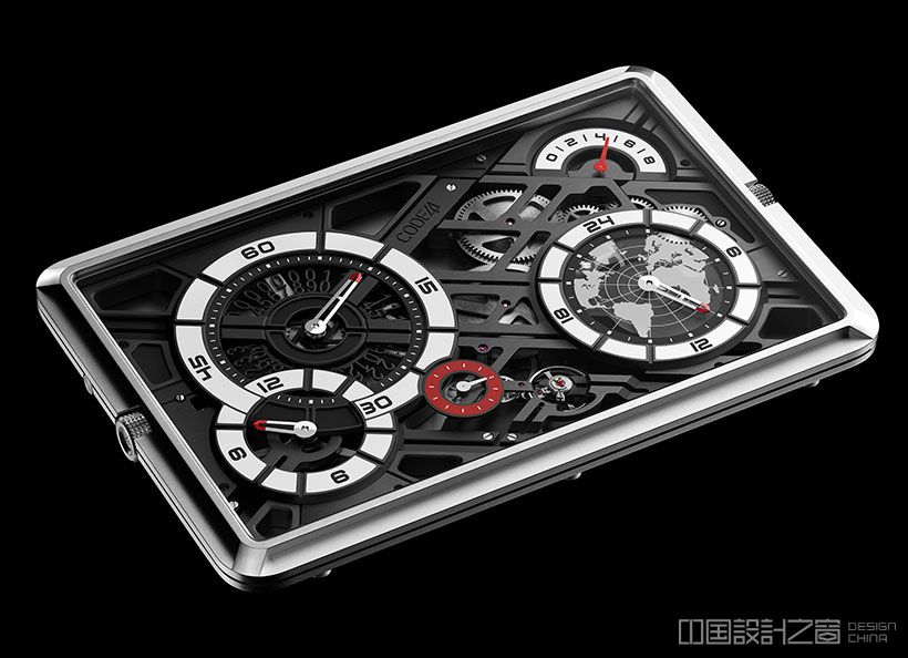 Code41 Mecascape Credit-Card Sized Mechanical Watch