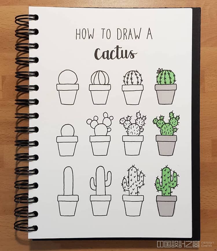 How to Doodle a Cactus