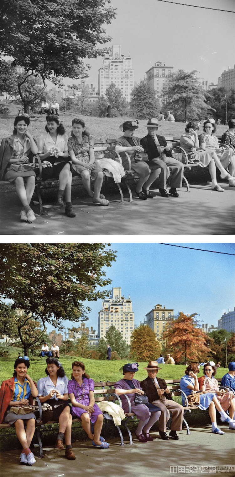 Colorized Old Photos by Sébastien de Oliveira