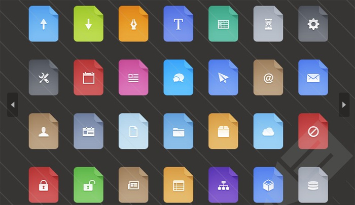 Flat Filetype Icons