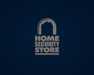 home security store标志