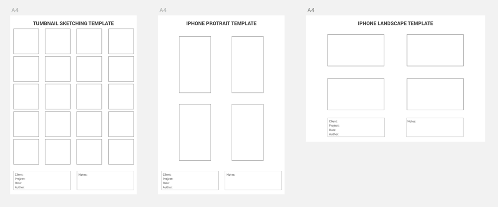 Sketch Template