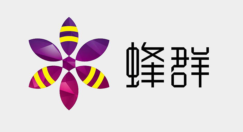 蜂群互联网公司品牌LOGO设计方案四