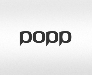 Popp logo创意设计