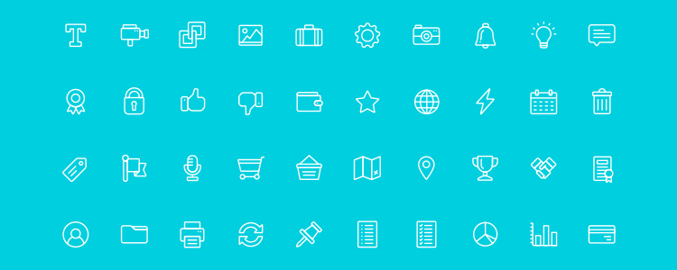 The Nice and Serious UI Icon Set