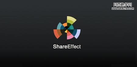 share effect 20 cool & inspiring logo designs