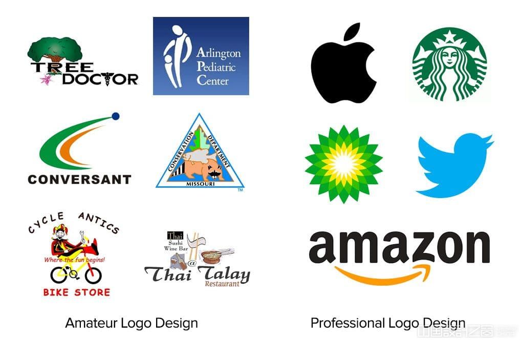 Amateur vs Pro Logo Design