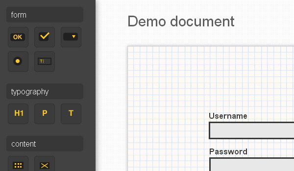 Mockup Designer in 50 Free Wiref<em></em>rame Kits and Web Apps