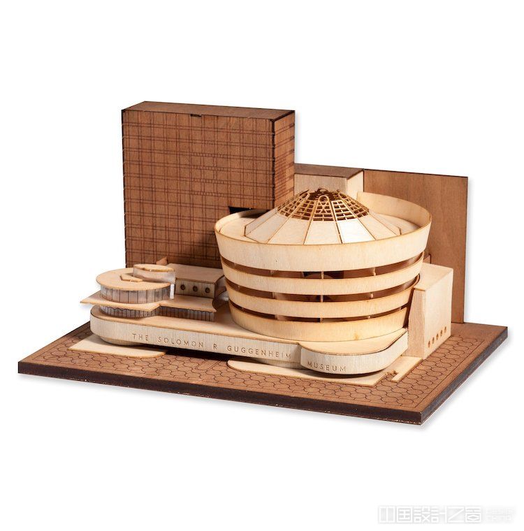 Guggenheim Museum Scale Model Kit of Frank Lloyd Wright Projects