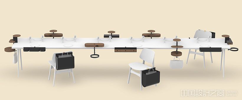 Steward Smart Space Series Furniture for Food and Beverage Industry by NextOfKin Creatives