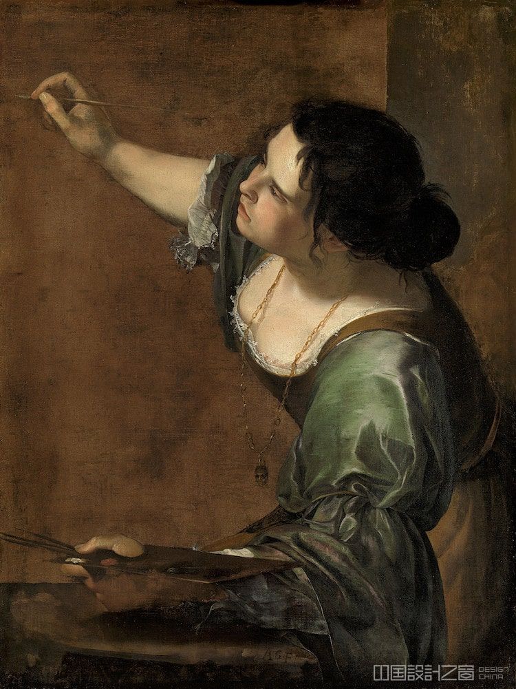 Artemisia Gentileschi Portrait