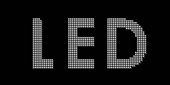 LED文字怎么做? ps设计led灯风格字体的技巧