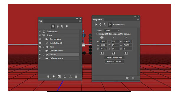 ps制作3d圆柱体效果英文字体