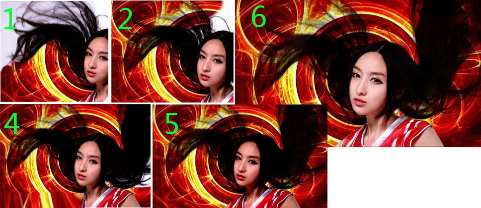 photoshop发丝抠图教程：美女人像头发丝抠图处理技巧