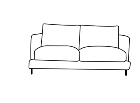 ps怎么画一个简笔画沙发? ps沙发的画法