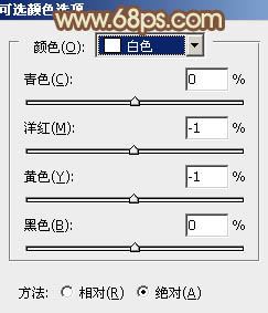 ps把野花丛中的美女照片调出淡褐色的韩系效果教程