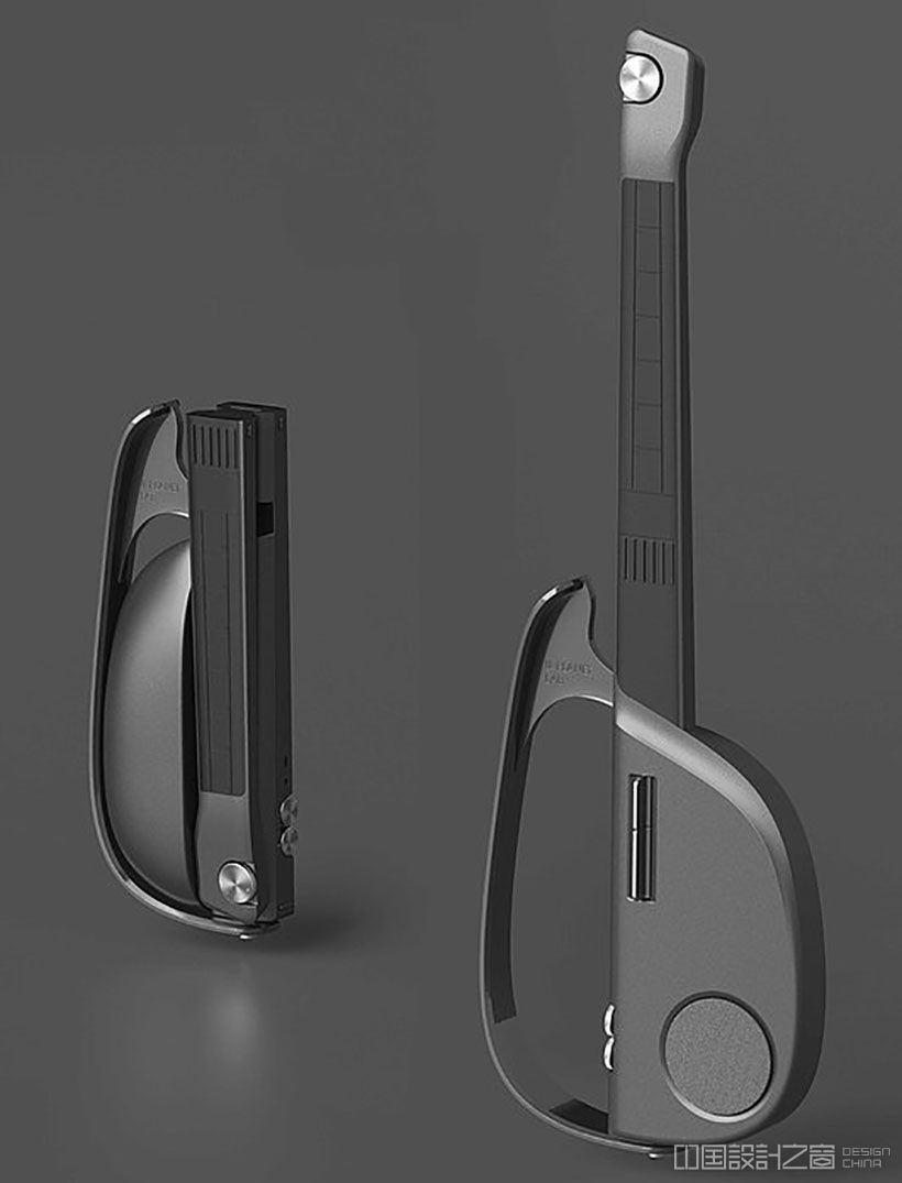 U-Lab 001 Foldable Smart Guitar by inDare Design Strategy Limited