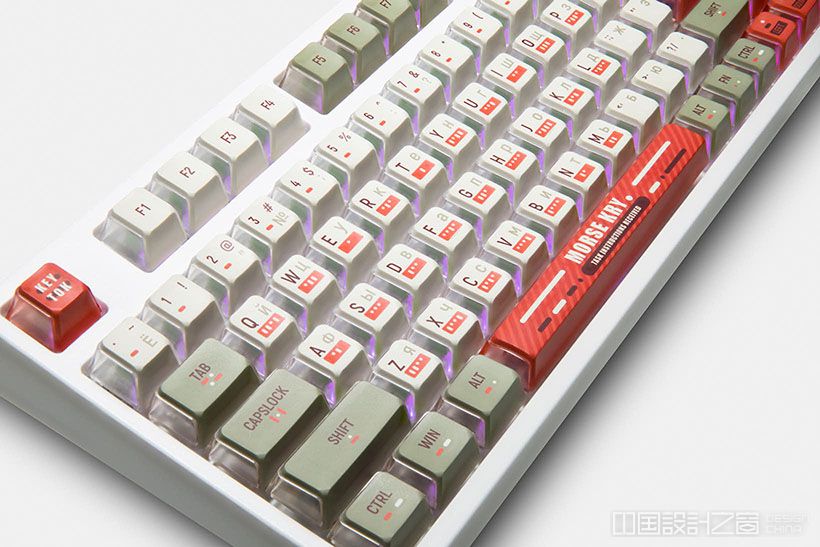 Keytok Morse Semi-Transparent Keycap Set