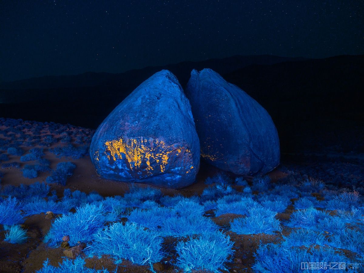 Landscape Under UV Light by Cody Cobb