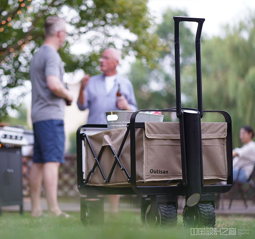 Outisan e-Wagon: Electric Utility Wagon with Power Assist