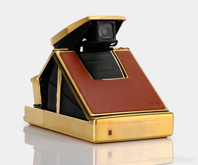 Polaroid 50th Anniversary Edition Gold SX-70 Instant Film Camera