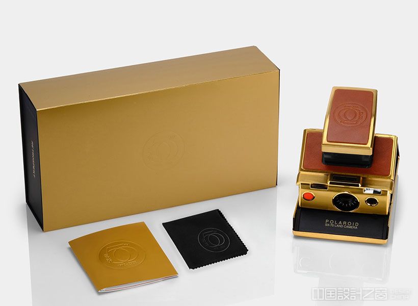 Polaroid 50th Anniversary Edition Gold SX-70 Instant Film Camera