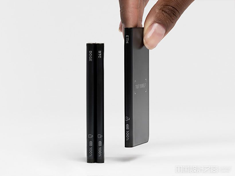 Ledger Stax Crypto Wallet by Layer Design