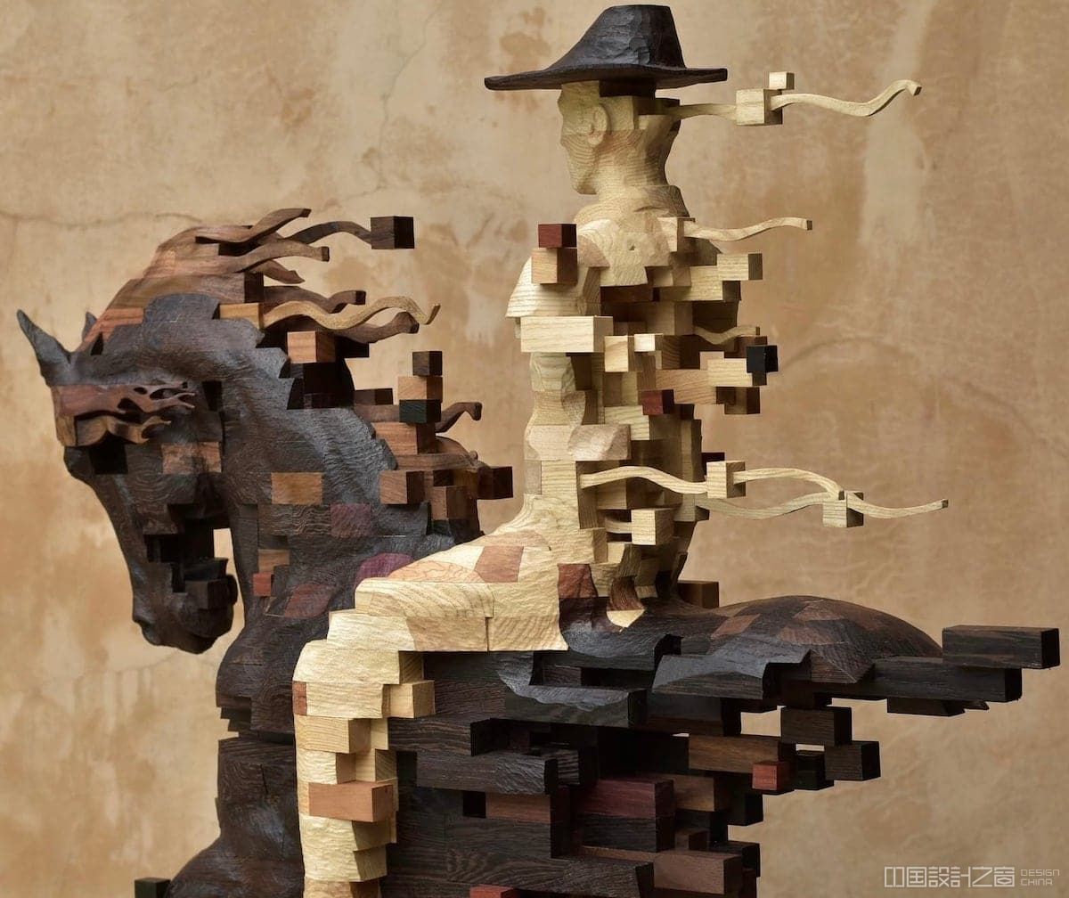 Wooden Sculptures by Han Hsu Tung