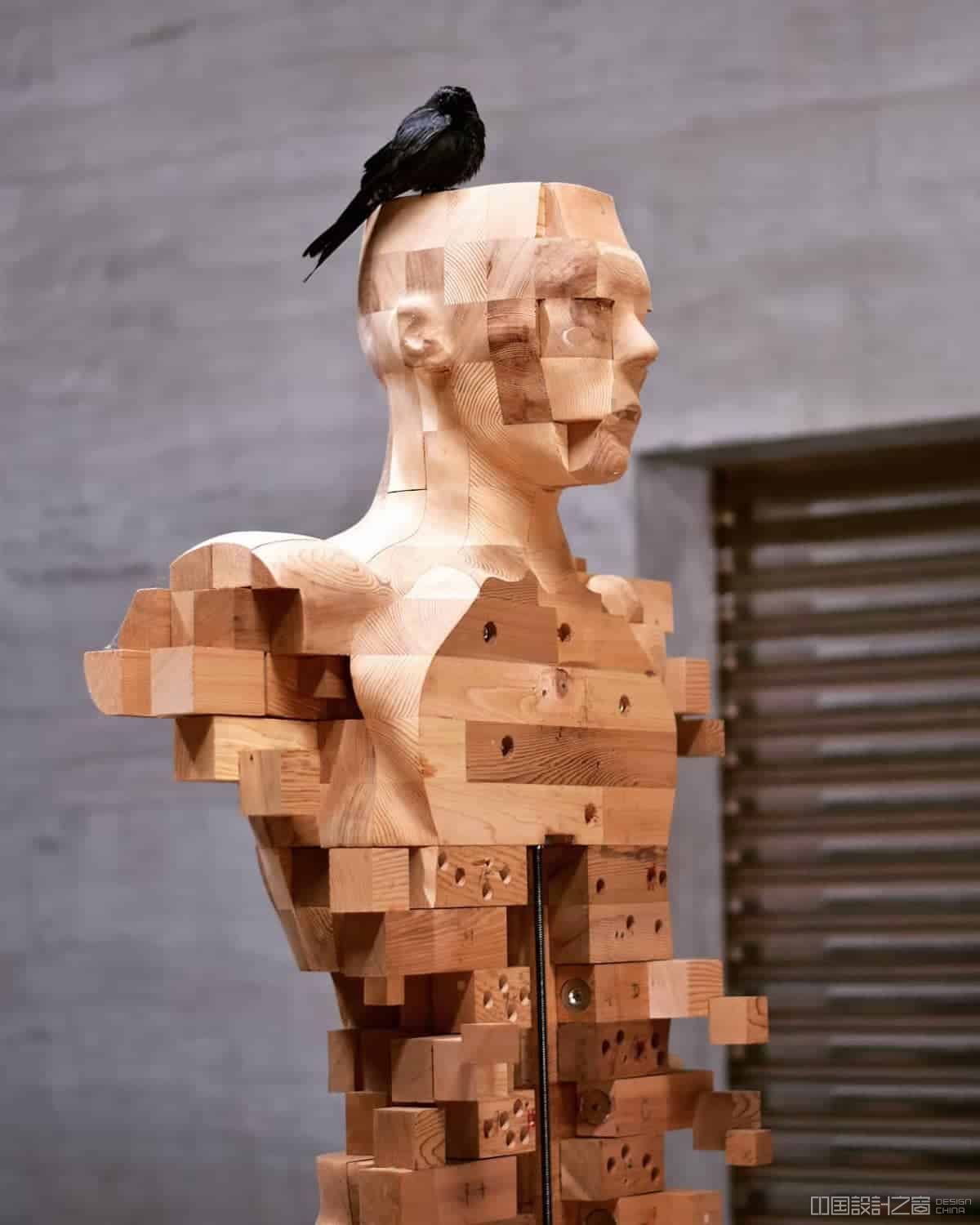 Wooden Sculptures by Han Hsu Tung