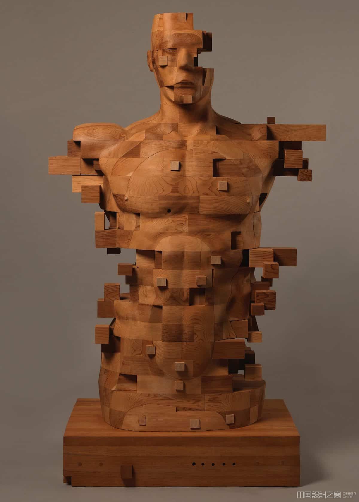 Wooden Sculptures by Han Hsu Tung