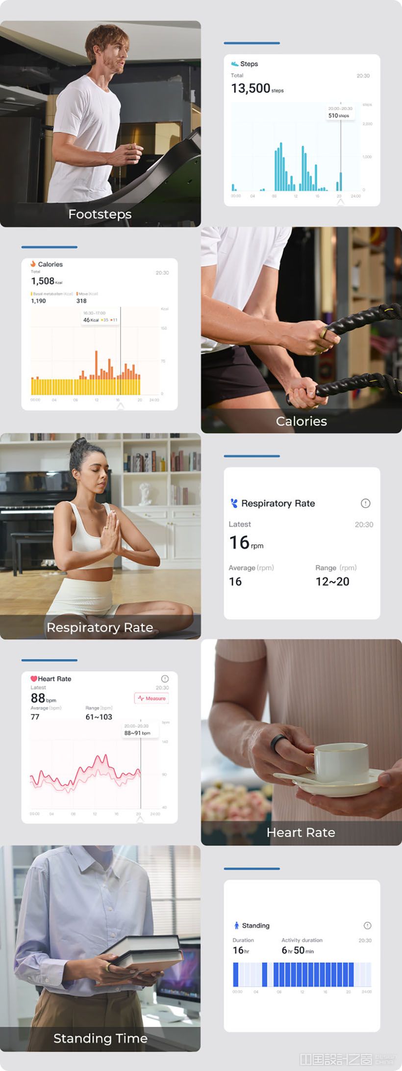 RingConn Smart Ring - Wearable Smart Device To Measures Your Health Metrics