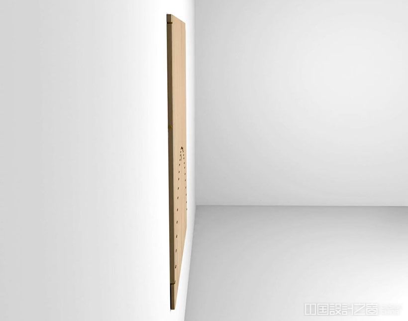 Flow Wall Desk by Robert Van Embricqs