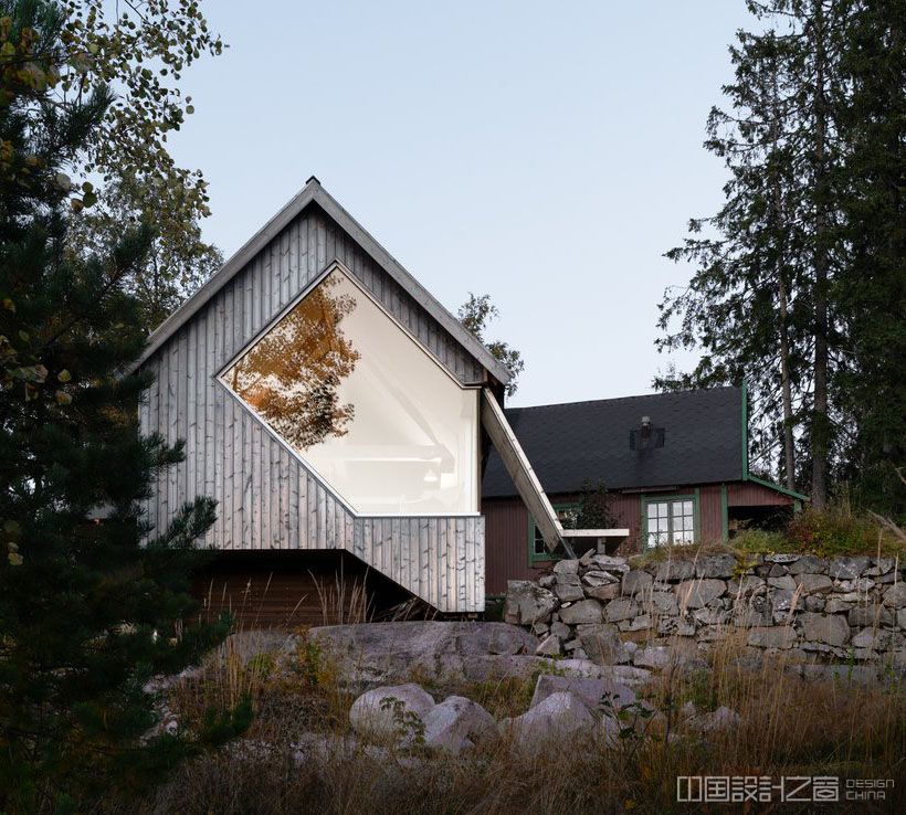 Cabin Nordmarka by Rever & Drage