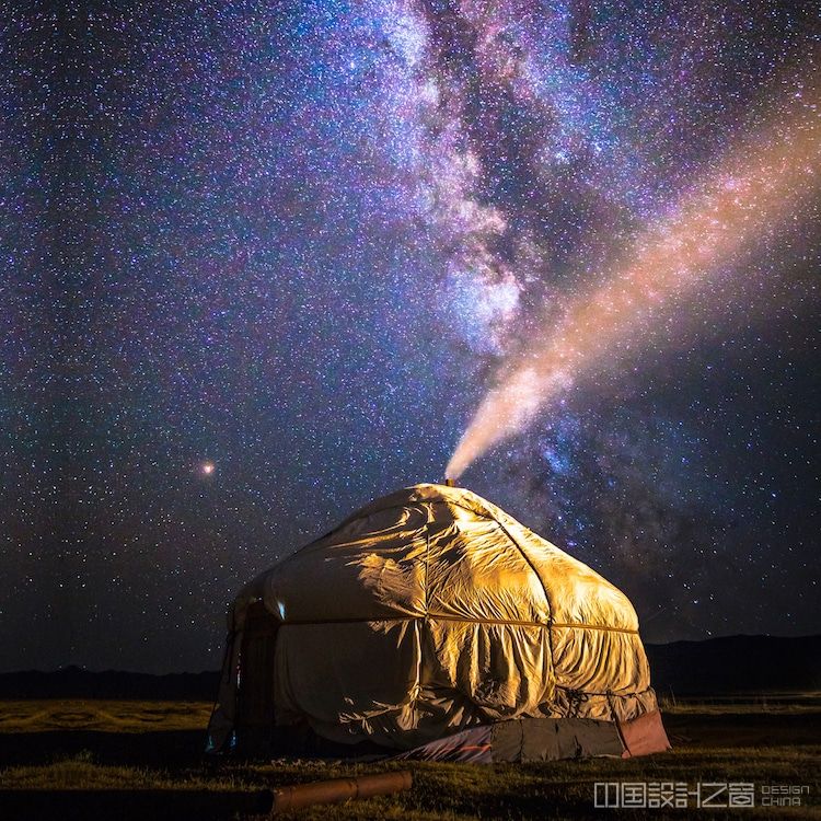 A Yurt Under the Stars in Mongolia