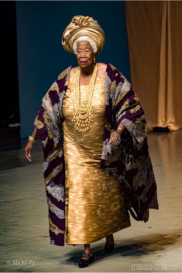 Malik Afegbua AI Generated Series Called Fashion Show for Elders