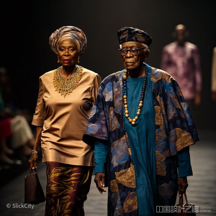 Malik Afegbua AI Generated Series Called Fashion Show for Elders