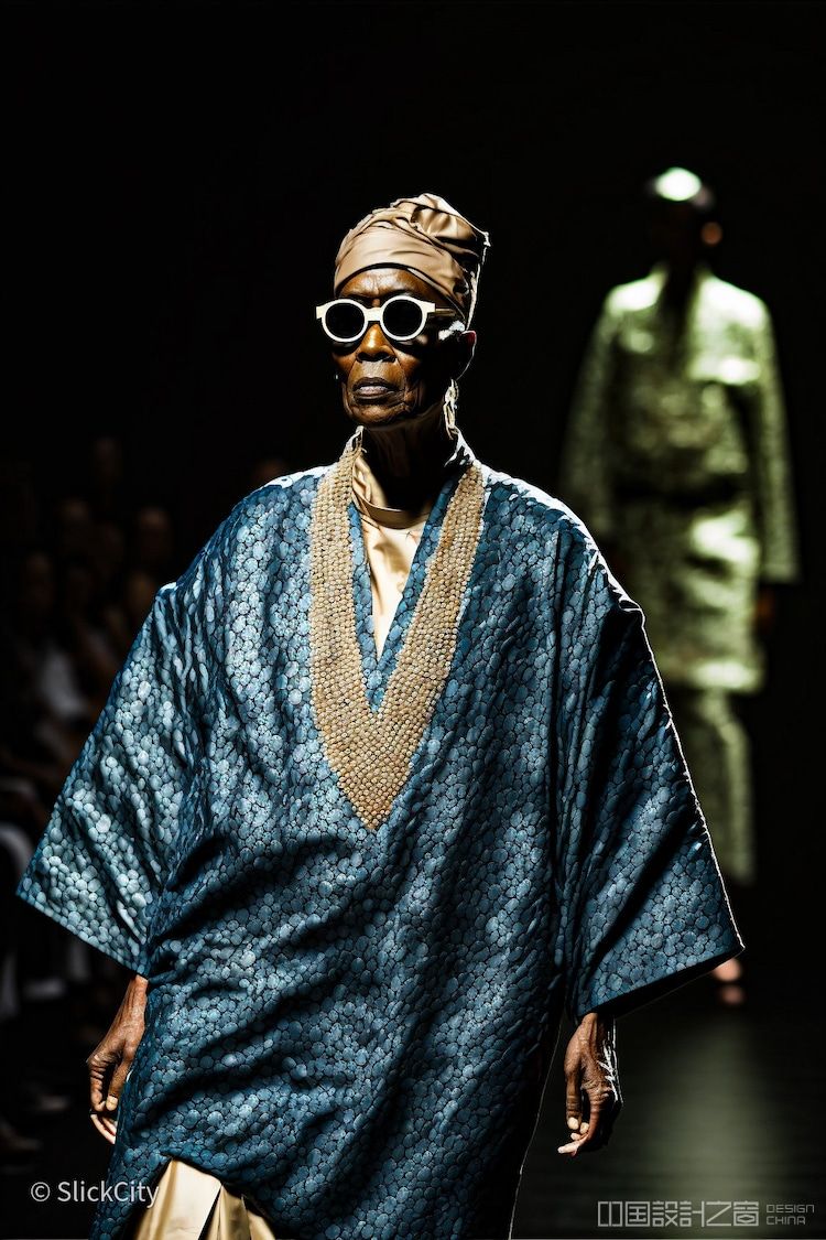 Malik Afegbua AI Generated Series Called Fashion Show for Elders