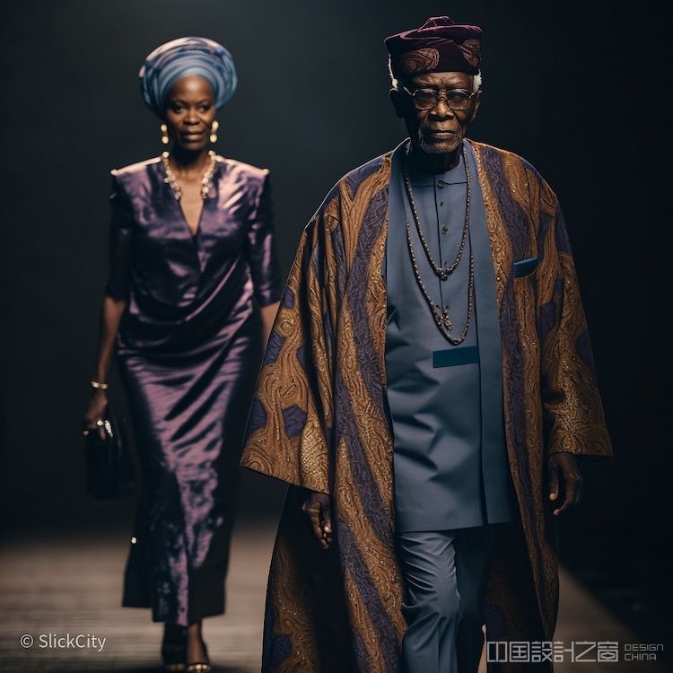 Malik Afegbua AI Generated Series Called Fashion Show for Elders