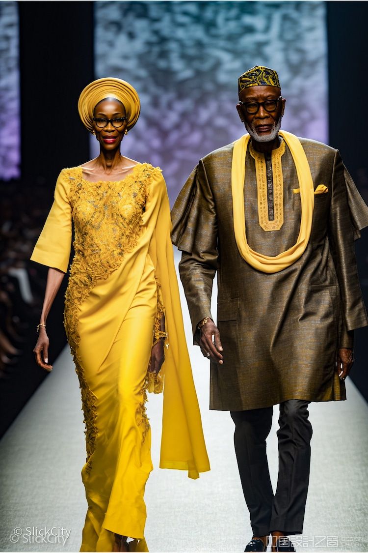 Malik Afegbua AI Generated Series Called Fashion Show for Elders