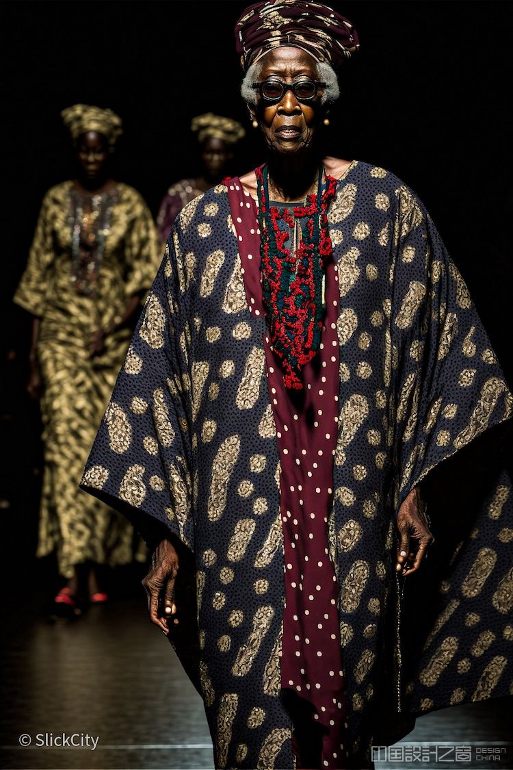 Malik Afegbua AI Generated Series Called Fashion Show for Elders