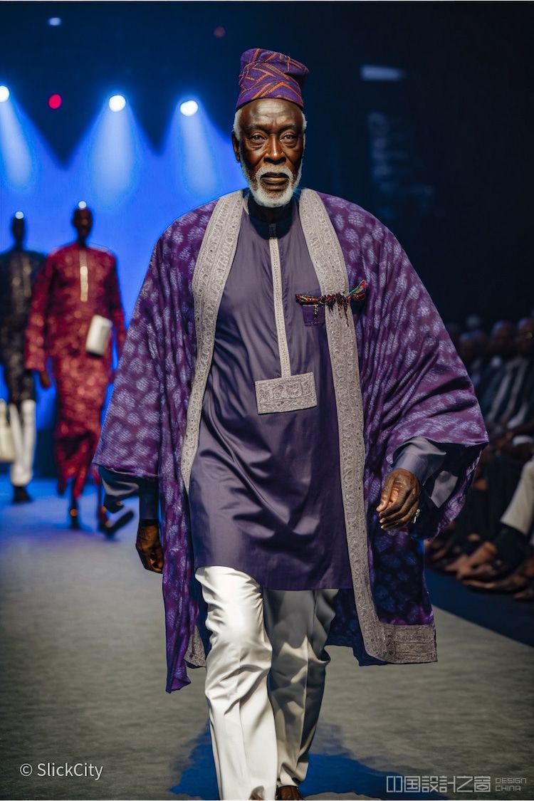 Malik Afegbua AI Generated Series Called Fashion Show for Elders