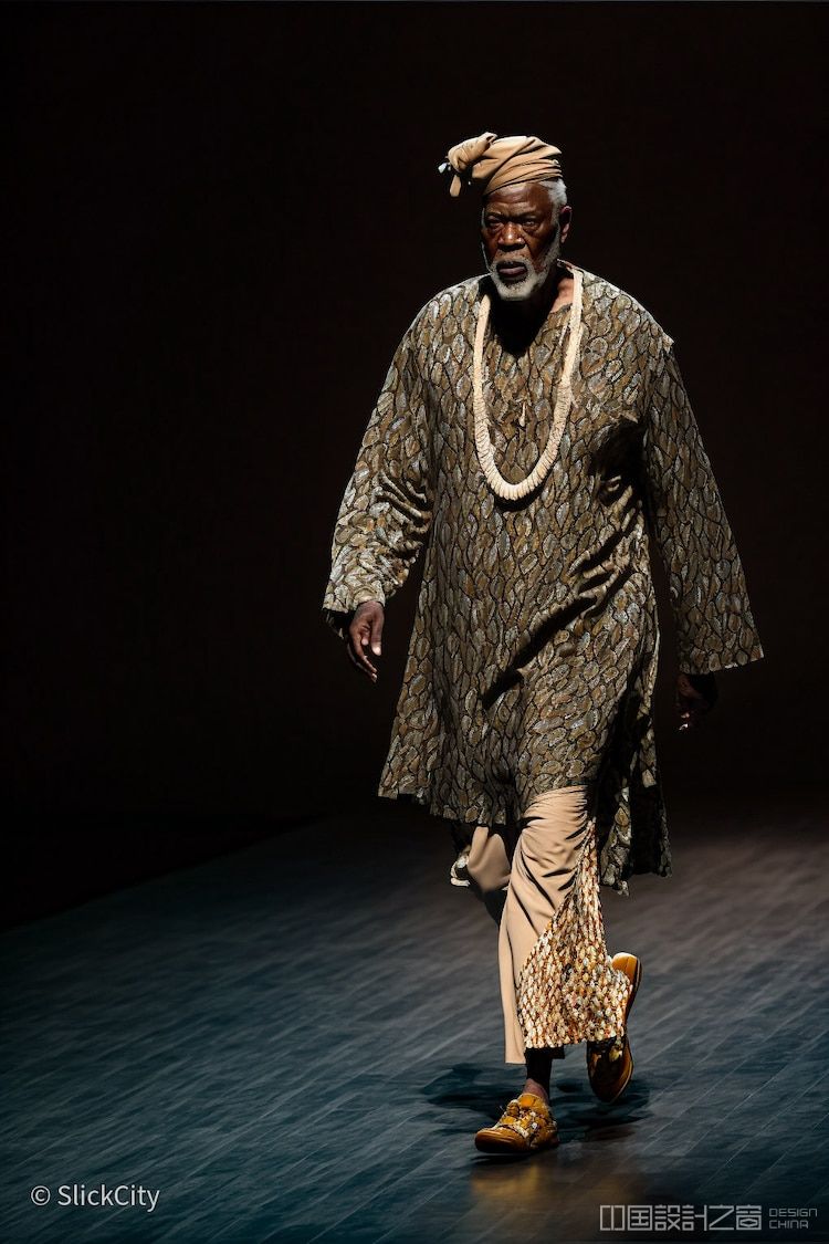 Malik Afegbua AI Generated Series Called Fashion Show for Elders