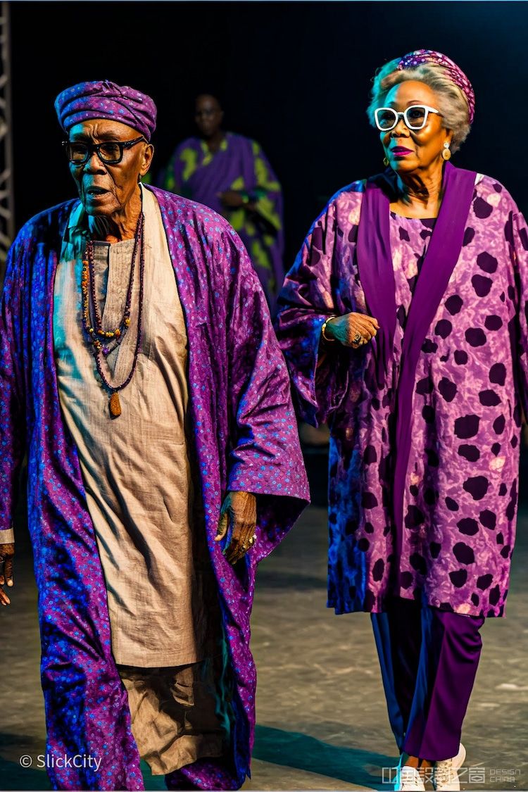 Malik Afegbua AI Generated Series Called Fashion Show for Elders