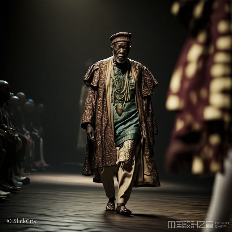 Malik Afegbua AI Generated Series Called Fashion Show for Elders