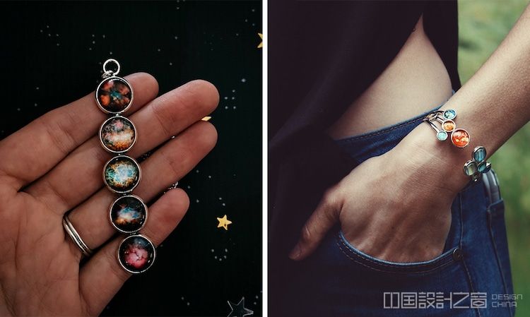 Unique Space Jewelry by Yugen Handmade