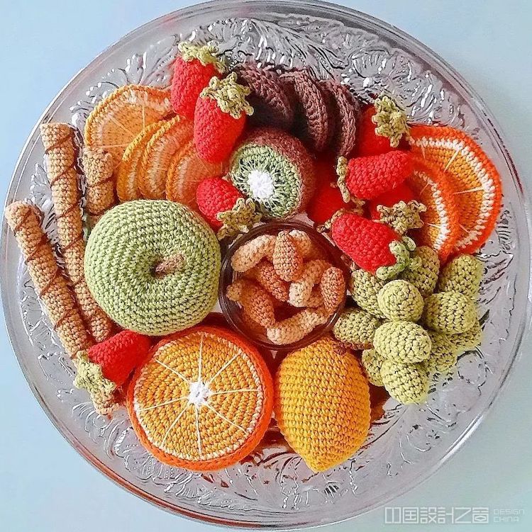 Crochet Food by Maria Skog