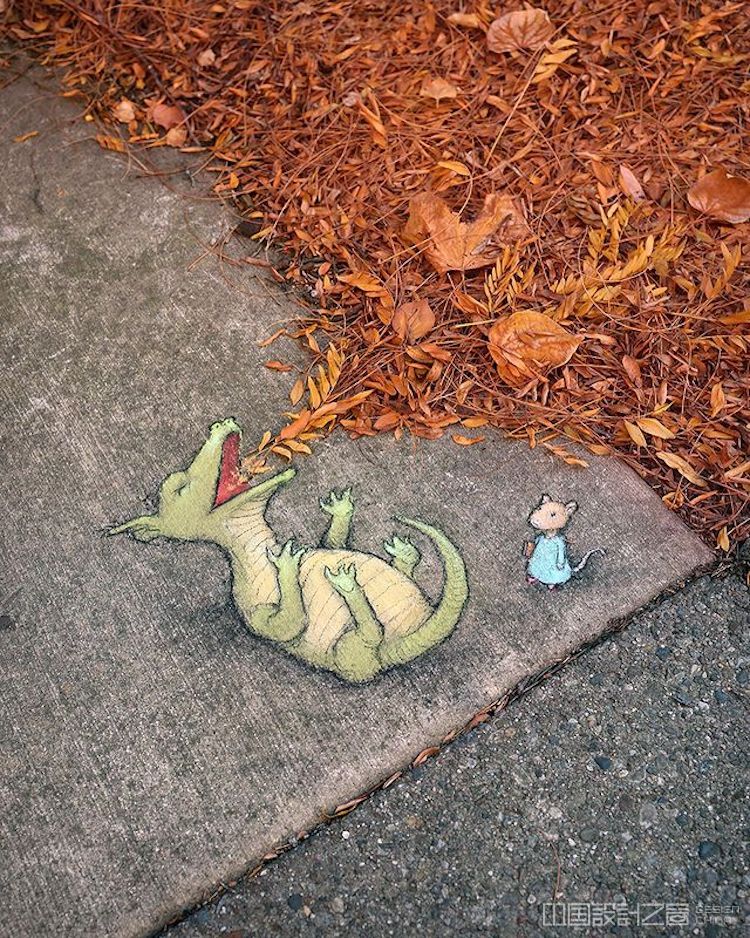 Chalk Art by David Zinn