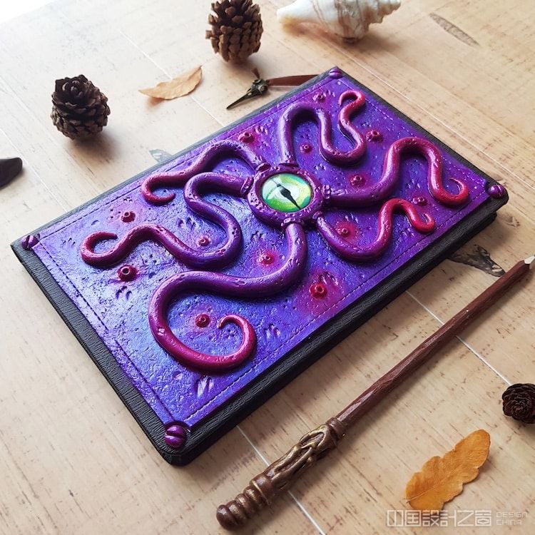 Fantasy Notebooks and Pencils