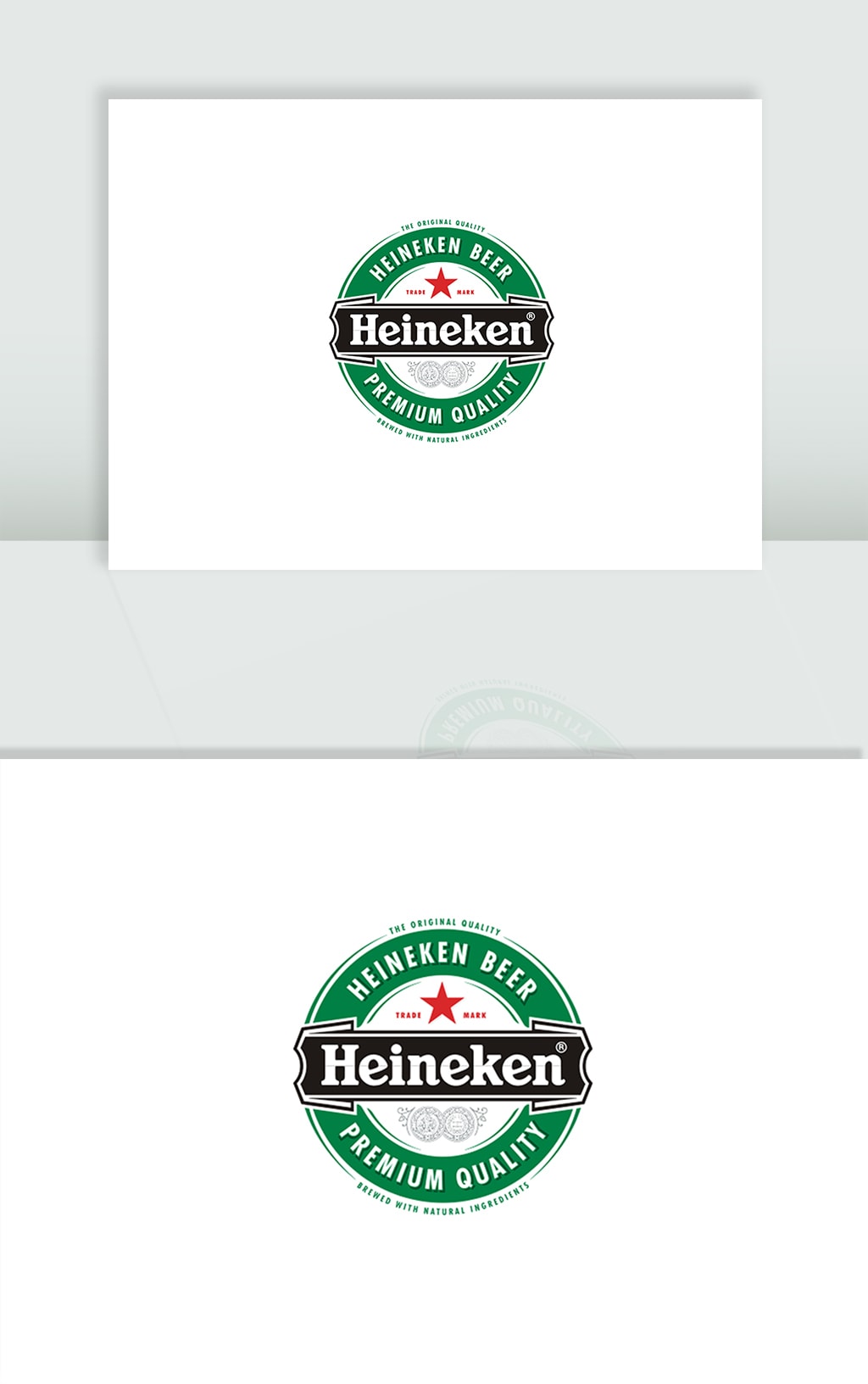 heineken喜力啤酒标志